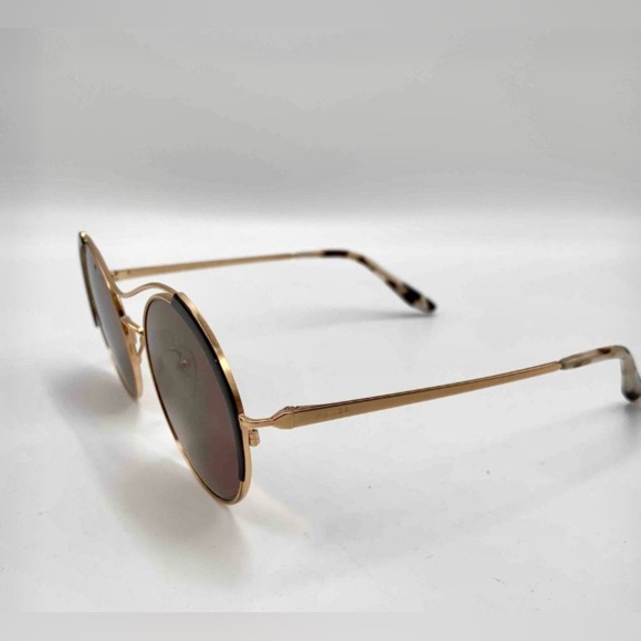 Authentic Prada Women's Sunglasses Gold & Brown - Picture 2 of 10